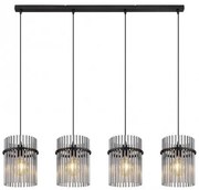 Κρεμαστό Φωτιστικό Οροφής 4xE27 Gorley Globo Lighting 15698-4H Μαύρο