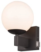 Φωτιστικό Επίτοιχο Trio Lighting KULA 284270132 Μαύρο Ματ (Black Mat)