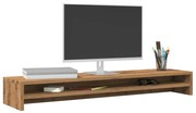 vidaXL Βάση Οθονών Artisan Δρυς 100 x 24 x 13 εκ. από Επεξ. Ξύλο