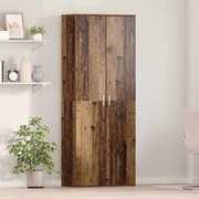 Highboard Παλιό ξύλο 70 x 33.5 x 180 εκ. Επεξεργασμένο ξύλο