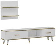 Σύνθεση Τηλεόρασης Aren 382NRC1118 180x35x43,6cm White