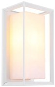 Απλίκα Φωτιστικό Τοίχου 1xΕ27 Αλουμίνιο IP44 Globo Lighting-31982W-Λευκό 31982W