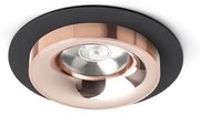 Χωνευτό Σποτ Φωτιστικό Οροφής Led SHARM R I H8 Φ11,4 Rendl R13238 Χάλκινο