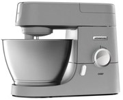 Kenwood Chef KVC3100S Πλανητικό μίξερ, 1000W, 4.6L, 9 ταχύτητες, παλμοί, προστασία από υπερθέρμανση, ασημί