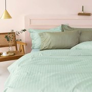 Σεντόνια Sateen Riga (Σετ 4τμχ) Mint Palamaiki Υπέρδιπλo 240x270cm 100% Cotton Satin