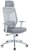 Intrahome Καρέκλα γραφείου διευθυντή Commend Intrahome mesh γκρι ύφασμα | SKU: INTRAPA-365111123