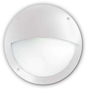 Φωτιστικό Τοίχου Lucia-2 096681 30x9cm 1xE27 23W IP66 White Ideal Lux