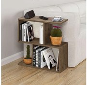 Βοηθητικό τραπεζάκι Homemania Megapap ανοιχτό καρυδί 60x20x60εκ. GP037-0018,8 GP037-0018,8 Καφέ
