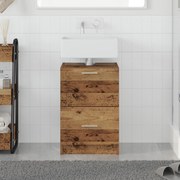 vidaXL ντουλάπι νιπτήρα  παλιό ξύλο 40x37x59 εκ. Επεξεργασμένο ξύλο