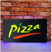 Φωτιζόμενη πινακίδα με led PIZZA OEM