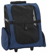 vidaXL Καρότσι Κατοικίδιων 3 σε 1 Μπλε 48x32x57 εκ. από Ύφασμα Oxford