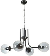 Φωτιστικό Οροφής Nevada 846STL5177 Φ65x70cm 4xE27 40W Black Opviq