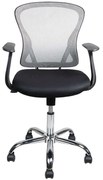 Καρέκλα Γραφείου 093-27-094 58x59x89/99cm Black-Grey