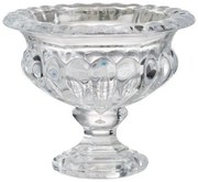 Μπωλ Διακοσμητικό Με Πόδι Urn 77284 13x13x11cm Clear Artekko Γυαλί