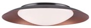Φωτιστικό Οροφής - Πλαφονιέρα Led Φ50 1959 28W 3000K 90Lm Black-Copper Μέταλλο,Ακρυλικό