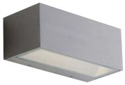 Φωτιστικό Τοίχου - Απλίκα Twin LED-W-TWIN-M NIK 20W Led 22x10,3x8,5cm Nickel Intec