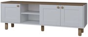 Έπιπλο Τηλεόρασης Bohemian 350MWD1702 160x40x56cm Oak-White