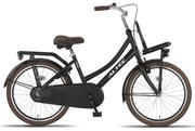 Urban 20 Inch Girls Coaster Brake Matte black/Brown