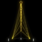 vidaXL Χριστουγεννιάτικο δέντρο LED 615 LED Ζεστό Λευκό 404,5 εκ.