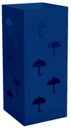 Ομπρελοθήκη Τετράγωνη 25-203 22x22x50cm Matte Navy Blue Pam&Co Ανοξείδωτο Ατσάλι