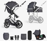 ΚΙΚΚΑ ΒΟΟ ΠΟΛΥΚΑΡΟΤΣΙ ΜΕΤΑΤΡΕΠΟΜΕΝΟ ΜΕ ΚΑΘΙΣΜΑ ΑΥΤΟΚΙΝΗΤΟΥ 3 IN 1 DARLING DARK GREY 31001010248