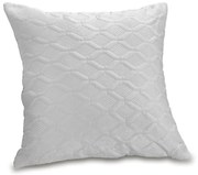 Διακοσμητική Μαξιλαροθήκη (45x45) Whitegg D0230 Λευκό