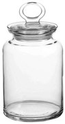 Βάζο Αποθήκευσης Με Καπάκι SP98673G1 1515ml Clear Espiel Glass