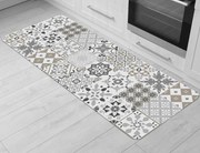 Πατάκι Κουζίνας & Εσωτερικού Salou Douceur dintérieur με αντιολισθητική επένδυση και διαστάσεις 45x120cm - Natural