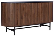Liberta OVAL ΜΠΟΥΦΕΣ 3ΠΟΡΤΕΣ ΚΑΡΥΔΙ 150x45xH74cm 150x45xH74cm 05-0665