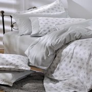 Κουβερλί Παιδικό 768 Σετ 2τμχ White - Grey Down Town Μονό 170x240cm 100% Cotton Satin