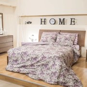 Art 155 Σέτ σεντόνια Υ/Δ &amp; 2 Μαξιλαροθήκες BEAUTY HOME FL