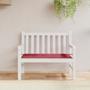 vidaXL Μαξιλάρι Πάγκου Κήπου Μπορντό 100x50x4 εκ. Ύφασμα Oxford