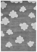 Παιδικό Χαλί (133x190) Polcarpet Star 4594 L.Grey