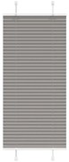vidaXL Πλισέ περσίδα Ανθρακί 65x150 cm Πλάτος υφάσματος 64,4 cm