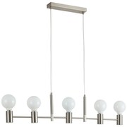 Φωτιστικό Οροφής  SE21-NM-120 ADEPT NICKEL MATT METAL PENDANT - 51W - 100W - 77-8248