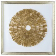 Artekko Viaroh Πίνακας με Ήλιο από Ρυζόχαρτο (60x4x60)cm Artekko 82822