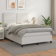 ΚΡΕΒΑΤΙ BOXSPRING ΜΕ ΣΤΡΩΜΑ ΛΕΥΚΟ 140X190ΕΚ.ΑΠΟ ΣΥΝΘΕΤΙΚΟ ΔΕΡΜΑ 3142780