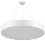 Φωτιστικό Οροφής Πλαφονιέρα Burton 61203-P Led 75W Φ60cm White GloboStar