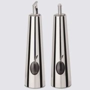 Δοχείο Λαδιού - Ξυδιού Monicella (Σετ 2Τμχ) AXL93 125ml Inox Olipac Steel,Glass