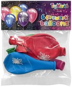 Μπαλόνια Πυροτεχνήματα Σετ 6τμχ 30εκ. Toy Markt 71-3464