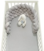 Πάντα Βρεφική Πλεξούδα 6585 Baby Relax - Grey Das Baby 25x150cm Πολυέστερ