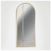 Καθρέφτης Μεταλλικός Κορνίζα Χρυσό 60x3x140cm 751-11040 Estheti 751-11040 Χρυσό