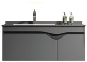 ΣΕΤ ΠΑΓΚΟΥ DIVA 100cm PLYWOOD χρ.ANTHRACITE S3BDIV100ANTH S3BDIV100ANTH