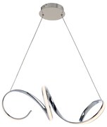 Φωτιστικό Κρεμαστο Aca HM91LEDP64CH CLEO Ασημί (Silver Coloured) 3000K