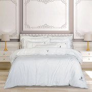 Σετ Σεντόνια Βαμβακοσατέν King 250x270εκ. Classic 2262 Ιβουάρ Greenwich Polo Club
