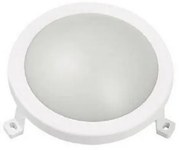 Απλίκα Φωτιστικό Τοίχου LED Φ17.2 6W 4000K IP54 Lumen 21-10601 Λευκό