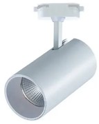 Σποτ Φωτιστικό Μονοφασικής Ράγας 20W IP20 6x11cm 3CCT Inlight-T1-05500-White-Λευκό T1-05500-White