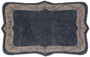 Πατάκι Εισόδου (50x75) Elegance 407 Classic Border Γκρι-Sdim