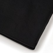 Σεντόνι Urban Line Με Λάστιχο Black Melinen Μονό 100x232cm 100% Cotton