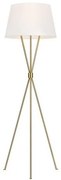 Επιδαπέδιο Φωτιστικό 1xE27 Λινό Αμπαζούρ Penny Elstead Lighting-FE-PENNY-FL-BB-Ορείχαλκος FE-PENNY-FL-BB